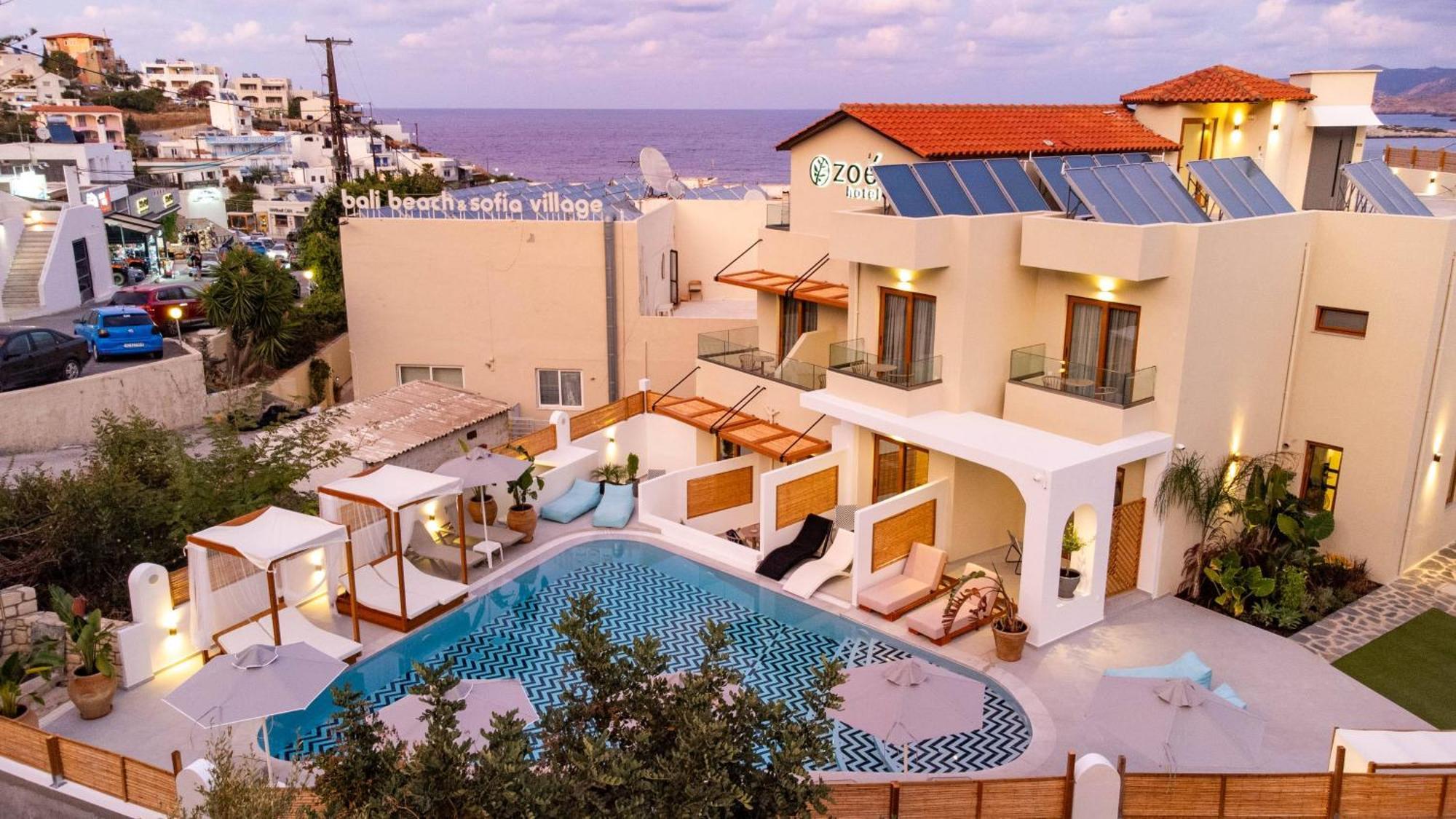 Zoe Boutique Hotel Bali (Crete) Exterior foto